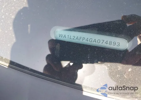 2016 Audi Q5 2.0T Premium z USA, uszkodzony, nr VIN WA1L2AFP4GA074893